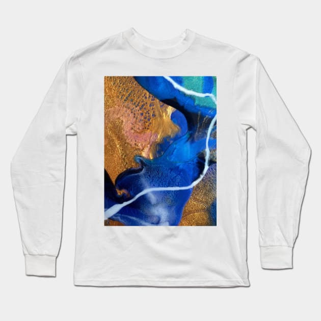 Lapis Long Sleeve T-Shirt by eerankin